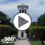 Habana Cuba: Reloj de la 5ta avenida video 360 grados panorámicos