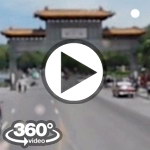 Habana Cuba: Entrada del Barrio Chino video 360 grados panorámicos