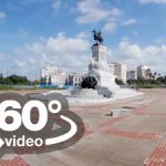 Habana Cuba: Monumento Maximo Gomez video 360 grados panorámicos