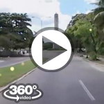Habana Cuba: camera car Marianao, Av. San Francisco, Av. 41, Av. 31  vuelta en carro video 360