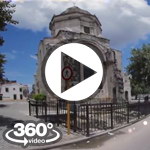 Habana Cuba: camera car Calle 1ra, Cerveceria Antiguo Almacen, Avenida Puerto Santa Clara video 360